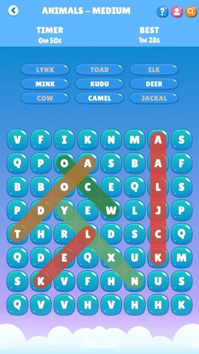 Word Search Scrambled Screenshots