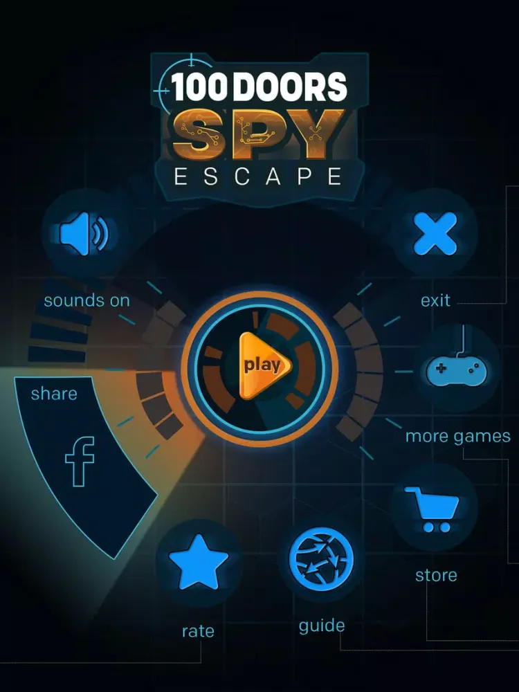 100 Doors Spy Escape HD iPad  スクリーンショット