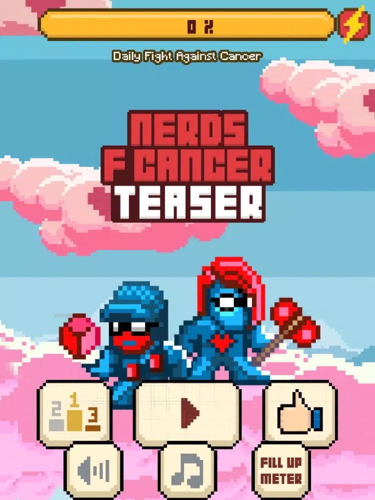 Tangkapan layar Nerds F Cancer (Teaser) iPad 