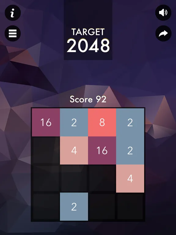 ภาพหน้าจอของ Target 2048 iPad 