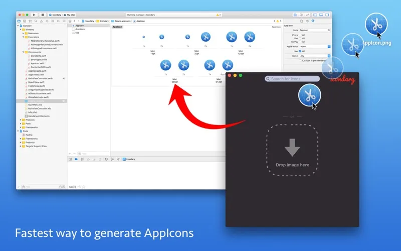 Icondary: App Icons Generator应用截图