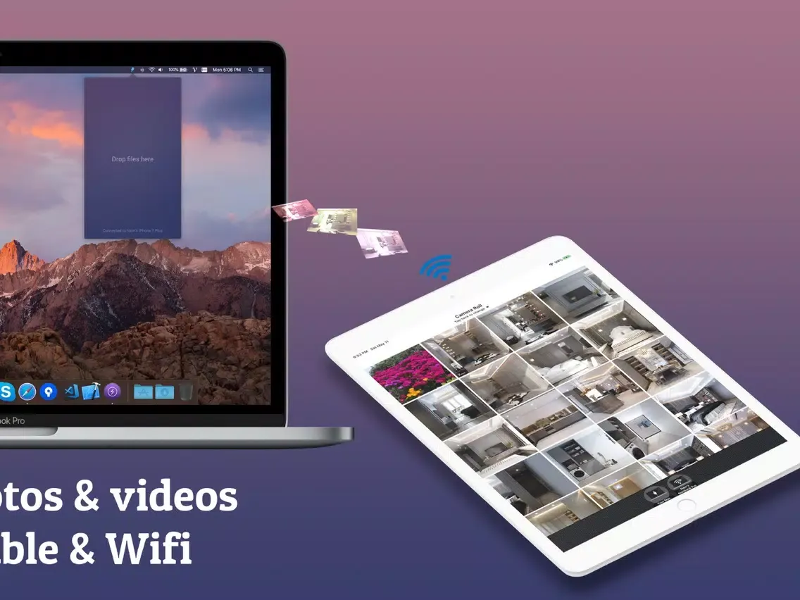 ภาพหน้าจอของ InstaFile iPad 