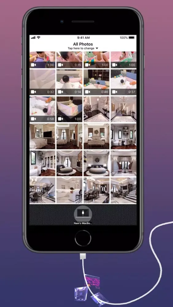 ภาพหน้าจอของ InstaFile