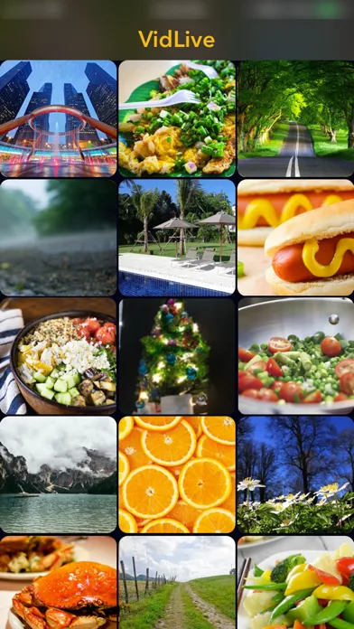 Capturas de pantalla de VidLive