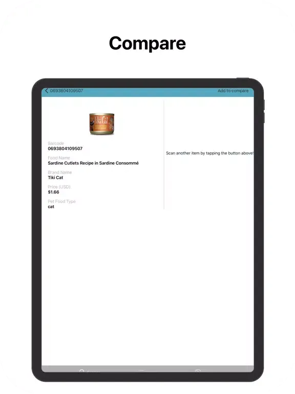 Скриншоты Pawcode - AI Pet Food Scanner iPad 