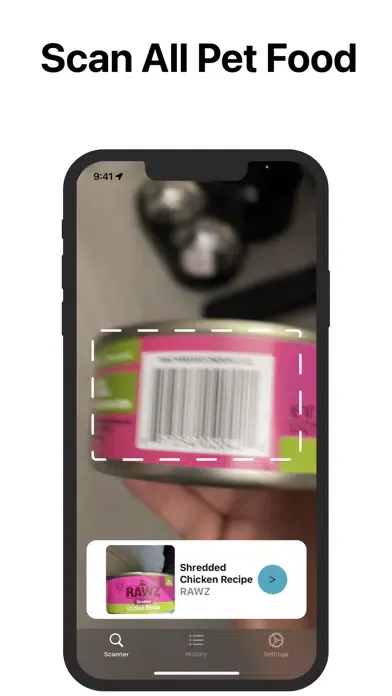 Скриншоты Pawcode - AI Pet Food Scanner