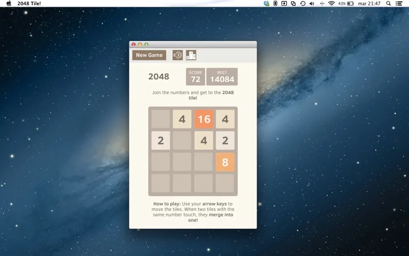 2048 Tile! سکرین شاٹس