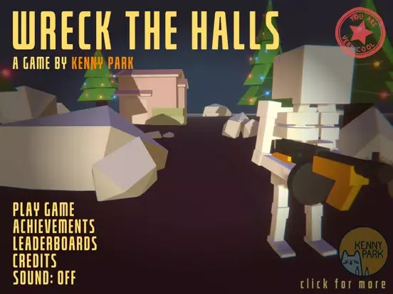 Screenshot di Wreck The Halls iPad 