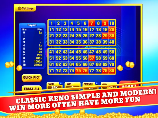 Zrzuty ekranu Keno Games Club iPad 