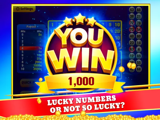 Zrzuty ekranu Keno Games Club iPad 