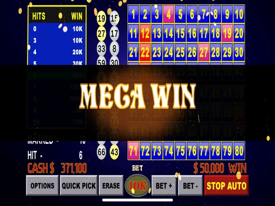 تصاویر Keno Classic Casino King iPad 