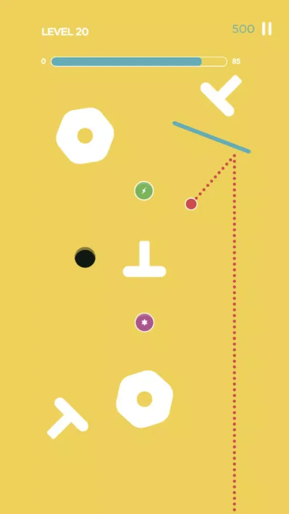 Ảnh chụp màn hình của Balls vs Lines