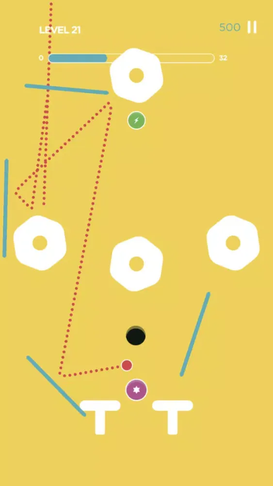 Ảnh chụp màn hình của Balls vs Lines