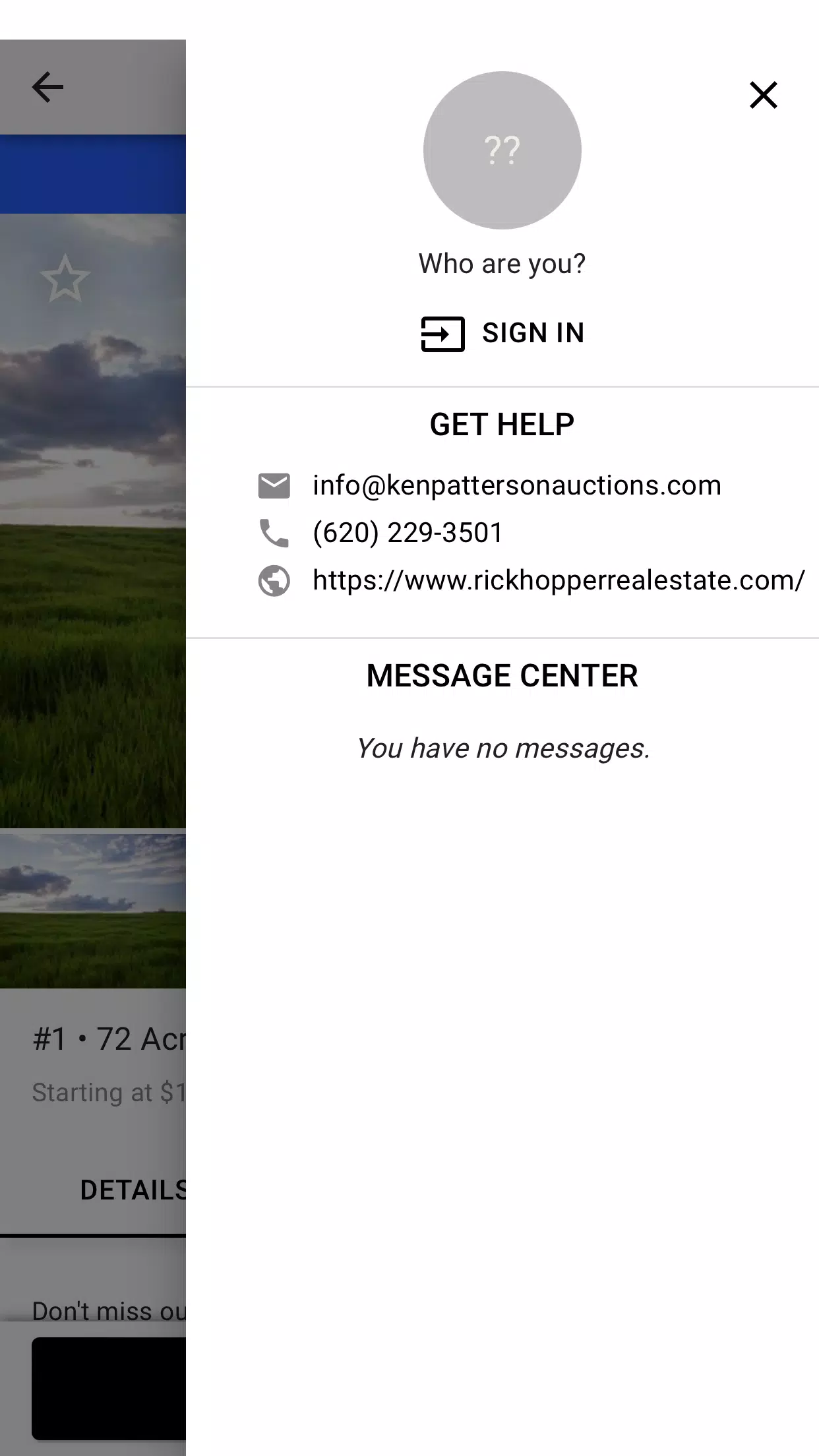 Ken Patterson Auctionsdes captures d'écran de l'application4