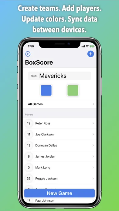 تصاویر BoxScore Basketball