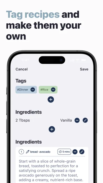 HomeCooked Recipes Screenshots