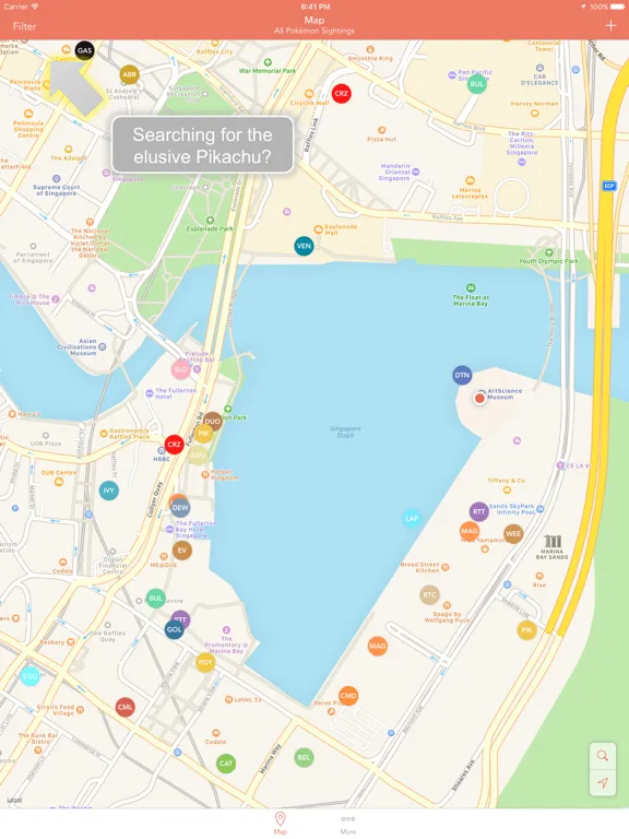 PokéDoké - Crowdsourced Map for Pokémon GO iPad  स्क्रीनशॉट