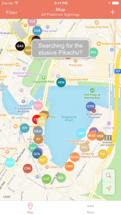 PokéDoké - Crowdsourced Map for Pokémon GO स्क्रीनशॉट