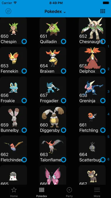 Oak Dex Team Builder Guides স্ক্রিনশট