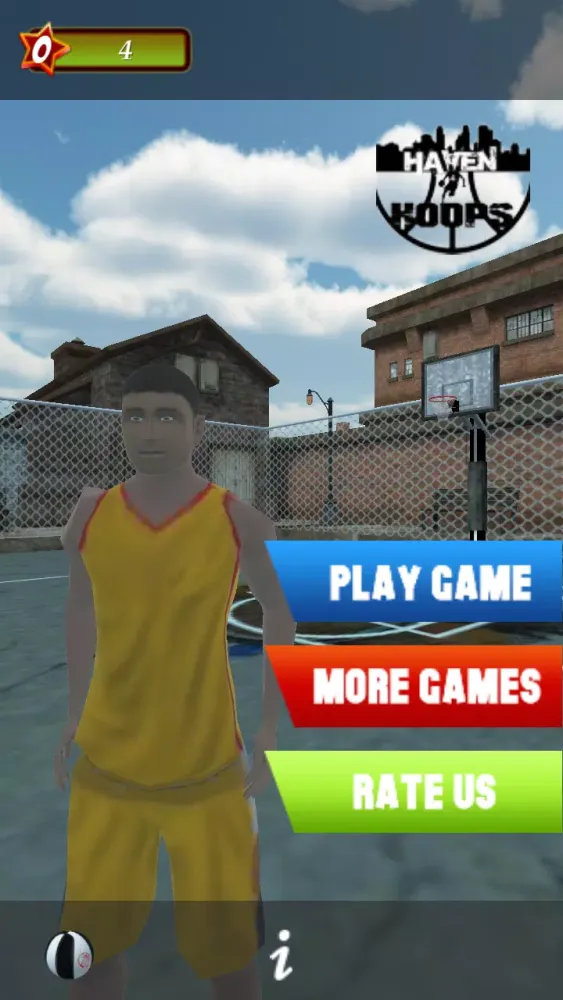 ภาพหน้าจอของ Haven 4 Hoops