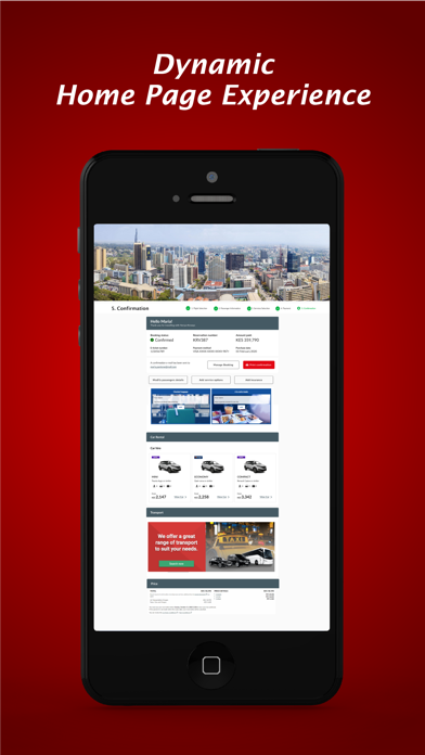 Скриншоты Kenya Airways