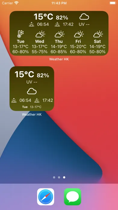 Weather - Hong Kong 스크린샷