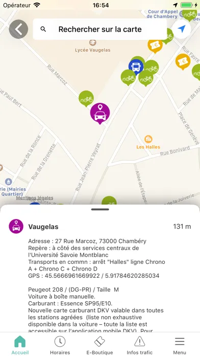 Tangkapan layar Synchro Chambéry
