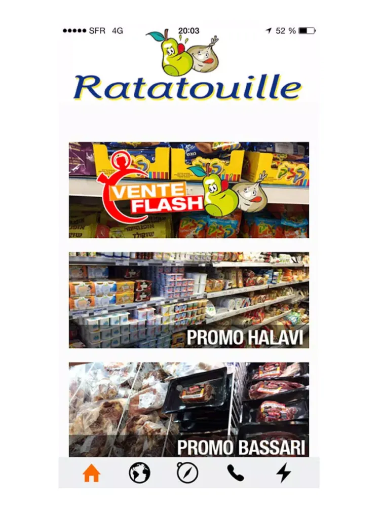 Captures d'écran de Supermarché Ratatouille iPad 