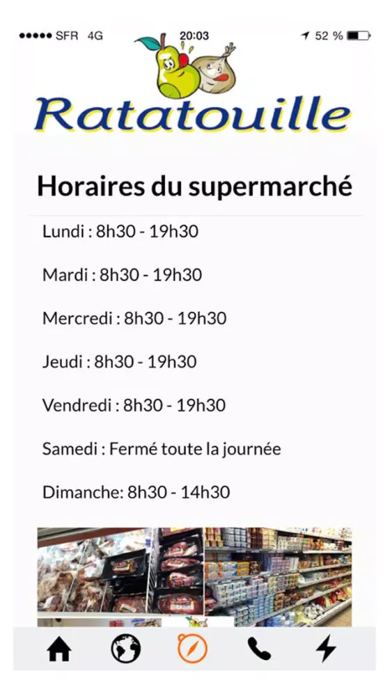 Captures d'écran de Supermarché Ratatouille