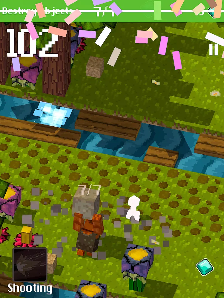 Zrzuty ekranu Crossy Creeper