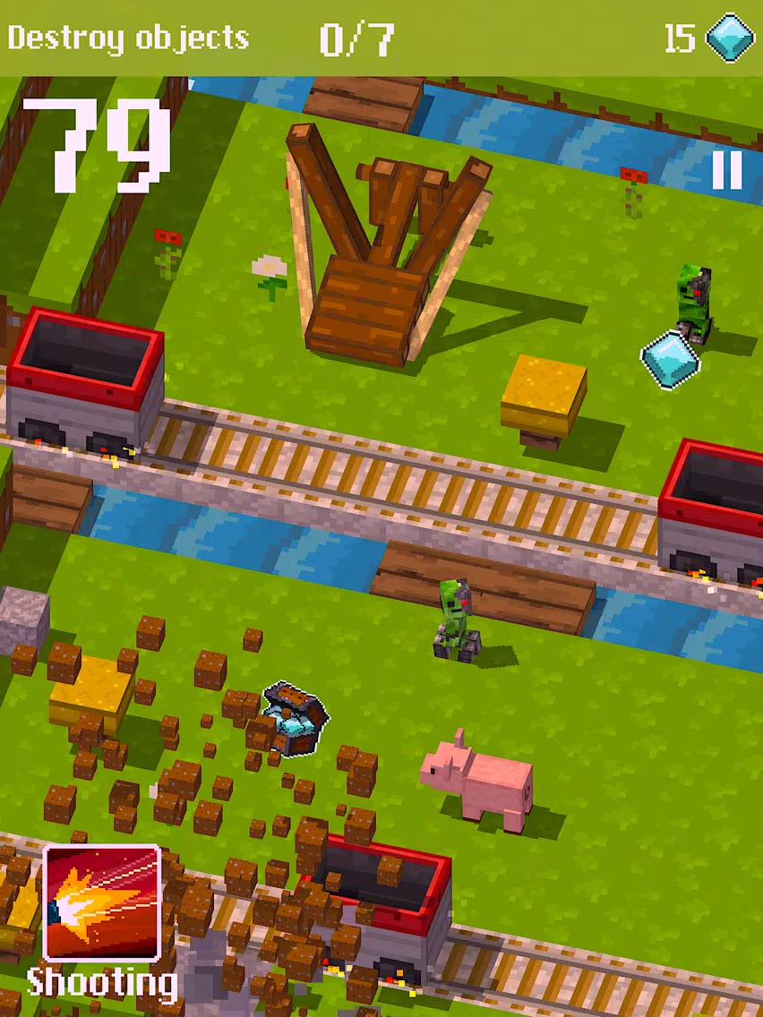 Crossy Creeper Multiplayer iPad  Screenshots