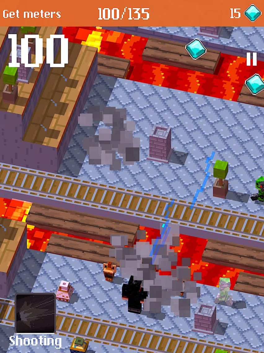 Crossy Creeper Multiplayer iPad  Screenshots
