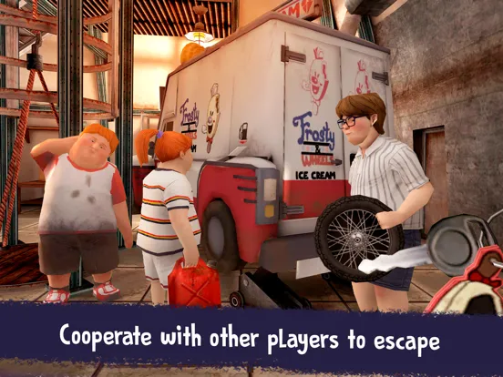 Tangkapan skrin Ice Scream United: Multiplayer iPad 