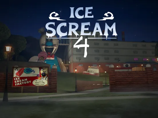 Ice Scream 4: Rods Factory iPad 应用截图