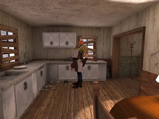 ภาพหน้าจอของ Mr. Meat: Horror Escape Room iPad 