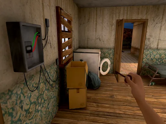ภาพหน้าจอของ Mr. Meat: Horror Escape Room iPad 