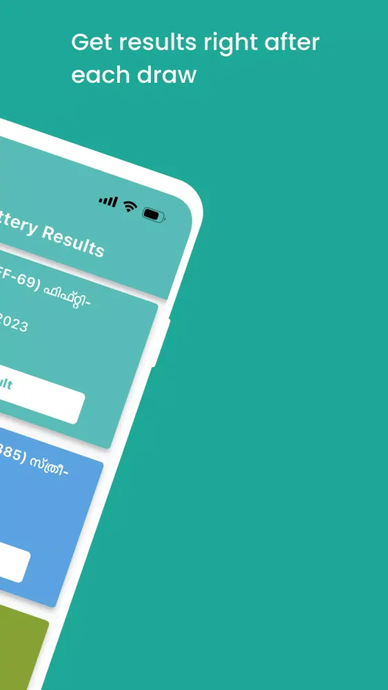 Screenshot di Kerala Lottery Result Live
