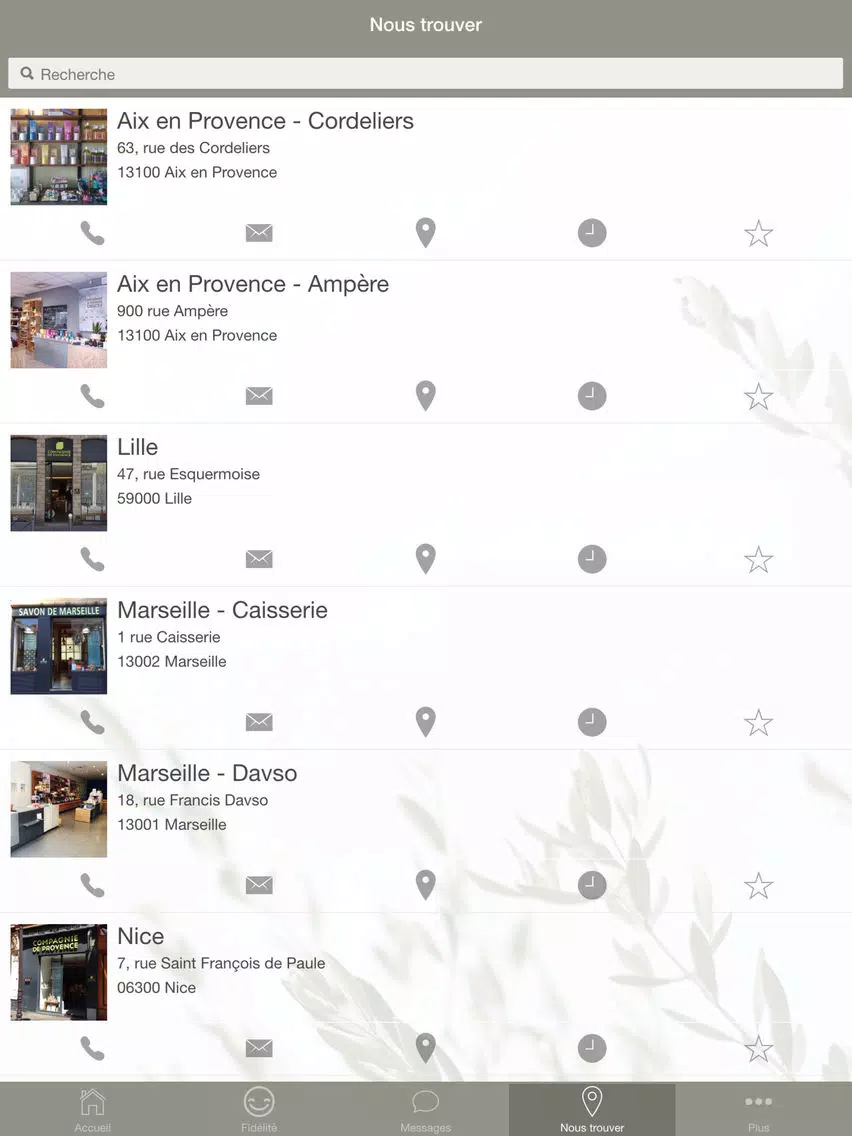 Compagnie de Provence iPad 应用截图