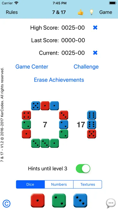 7 & 17 - Dice Block Puzzle سکرین شاٹس