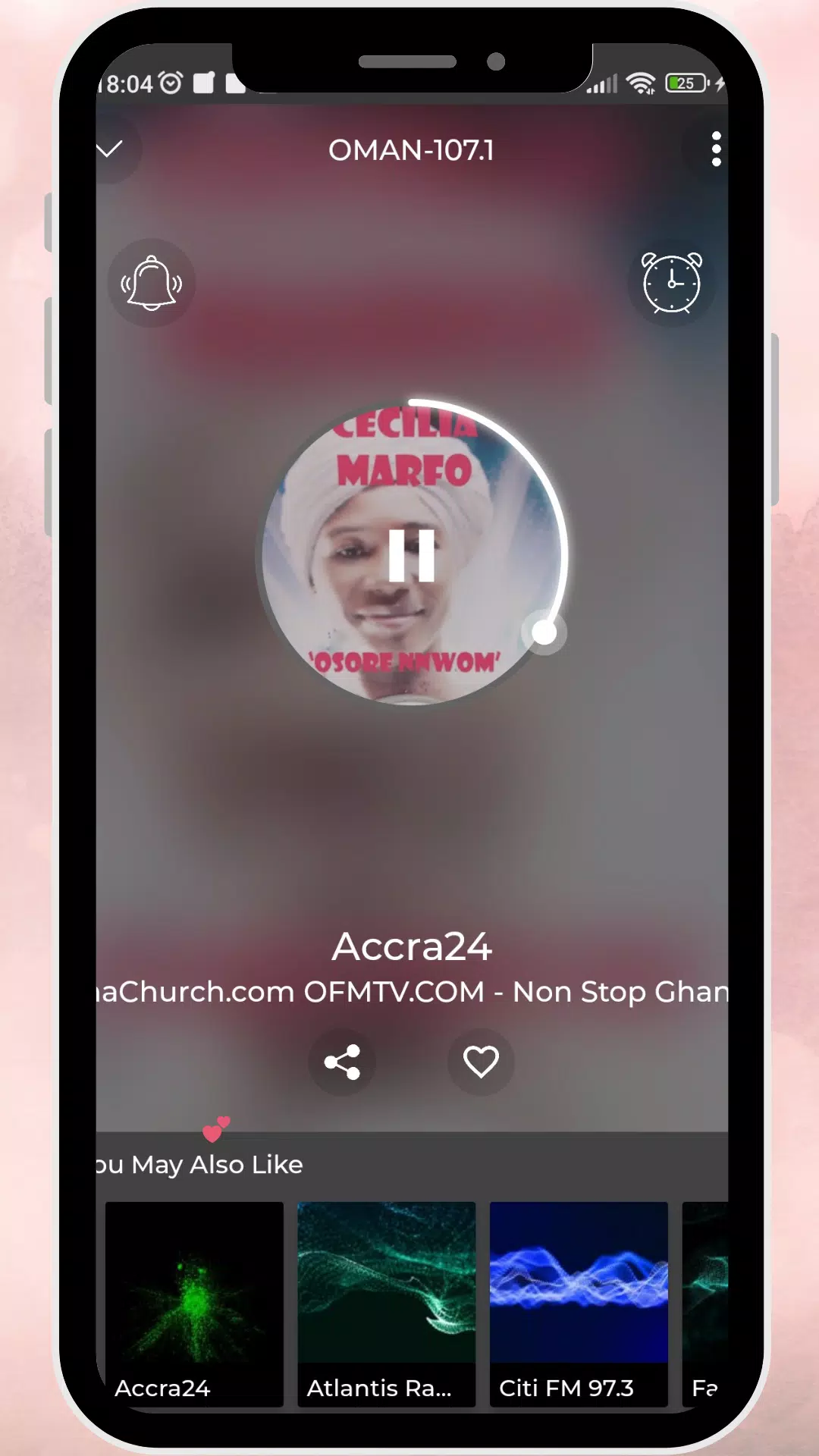 OMAN FM 107.1 Ghana Radio APP Screenshots2