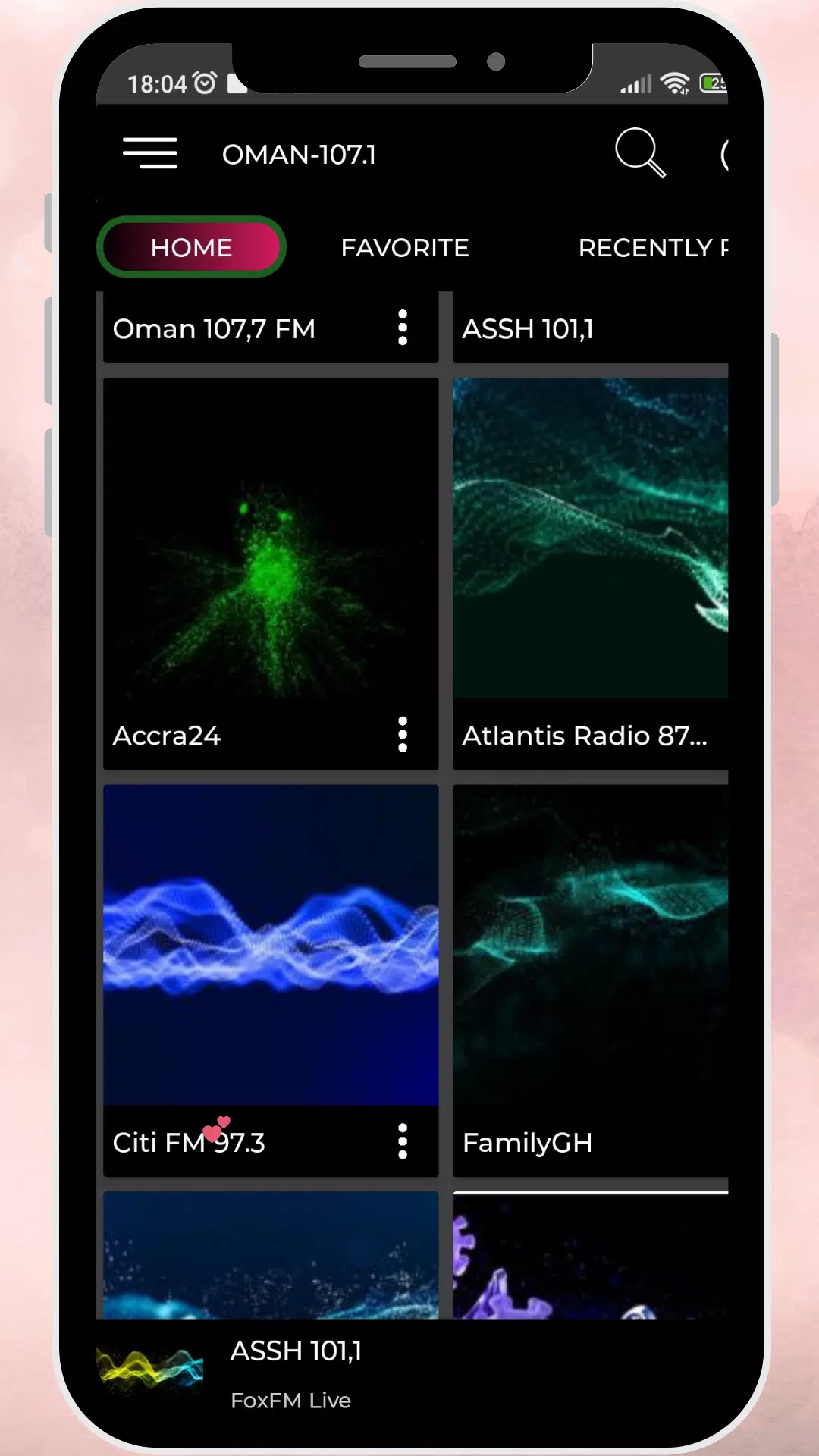 OMAN FM 107.1 Ghana Radio APP Screenshots3