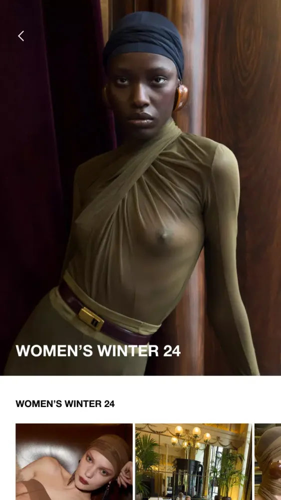Capturas de pantalla de Saint Laurent