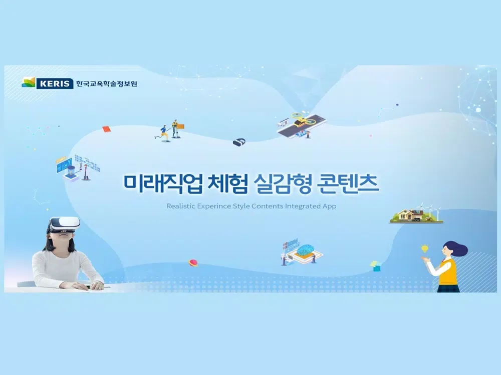 미래직업 체험 실감형 콘텐츠 iPad 应用截图