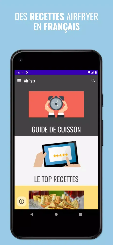 Zrzuty ekranu Recettes Airfryer en Francais
