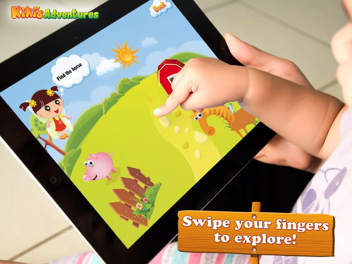 Kiki's Farm Animals iPad  سکرین شاٹس
