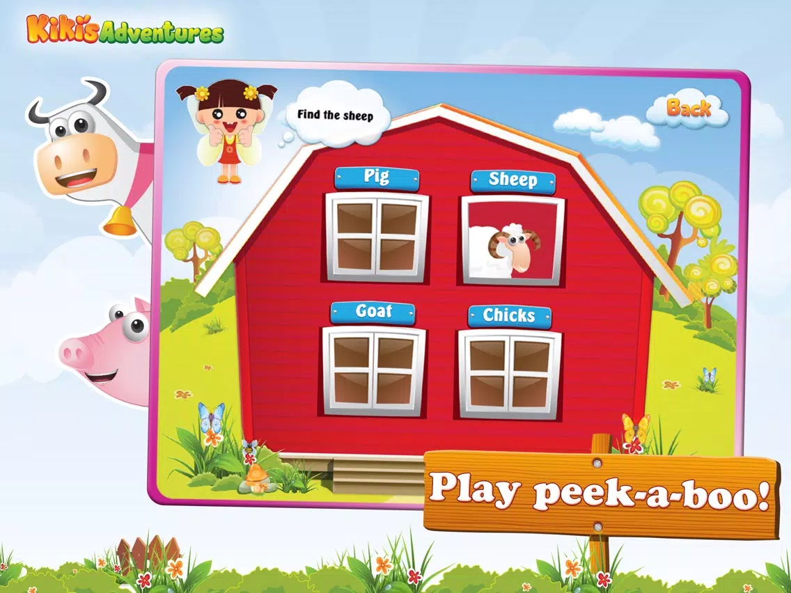 Kiki's Farm Animals iPad  سکرین شاٹس