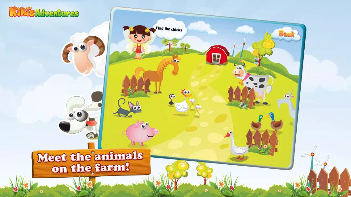 Kiki's Farm Animals سکرین شاٹس