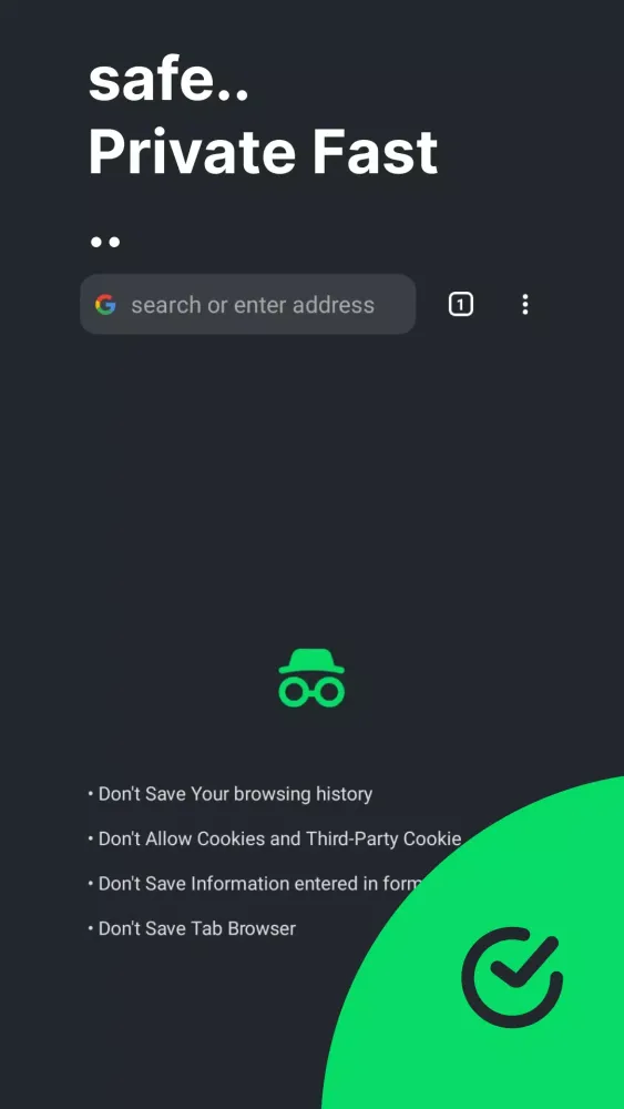 incognito Browser For Android Screenshots