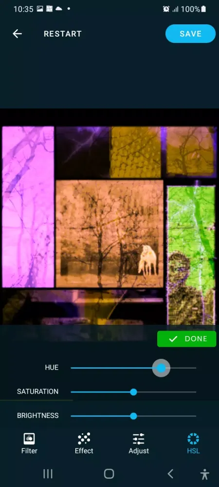 Zrzuty ekranu Photo Light Editor