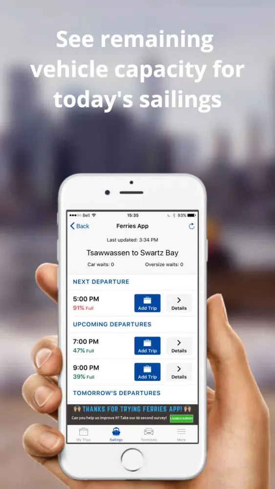 Ferries - BC Ferries Schedules স্ক্রিনশট